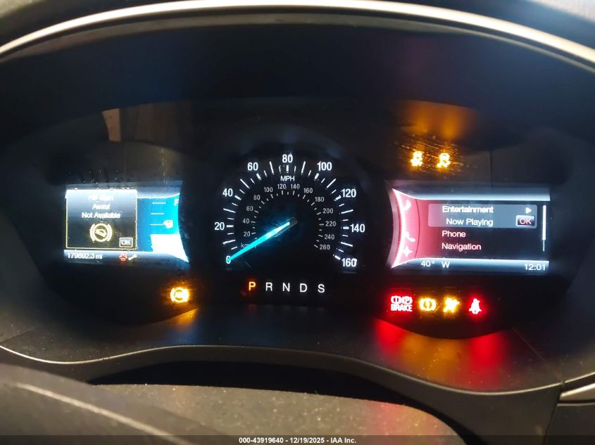 2016 Ford Fusion S VIN: 3FA6P0G70GR222630 Lot: 43919640