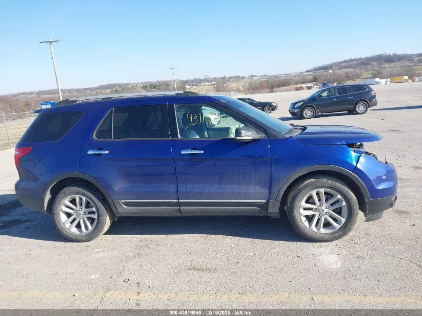 2013 Ford Explorer Xlt VIN: 1FM5K7D84DGA50918 Lot: 43919645