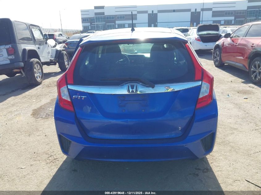2015 Honda Fit Ex/Ex-L VIN: 3HGGK5H82FM763113 Lot: 43919648