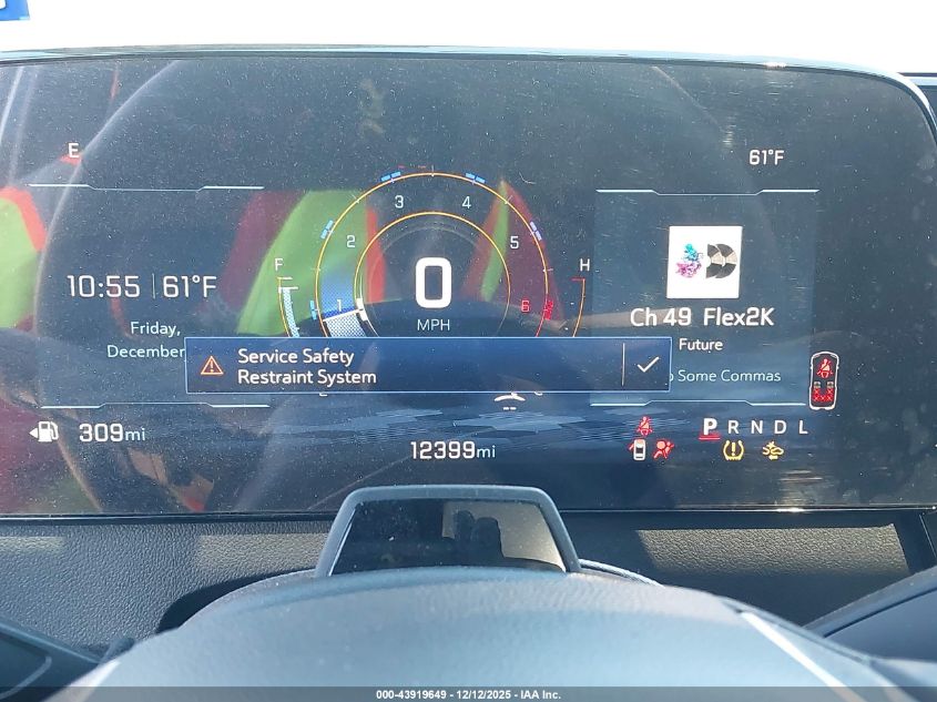 2025 Chevrolet Traverse Fwd High Country VIN: 1GNERKRS8SJ185673 Lot: 43919649