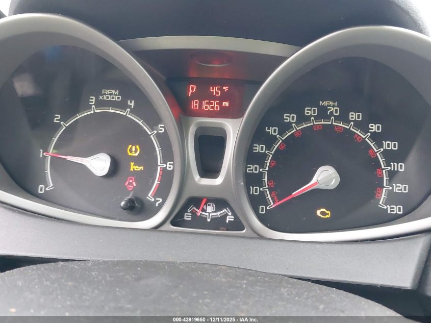 2011 Ford Fiesta Se VIN: 3FADP4BJ0BM135785 Lot: 43919650