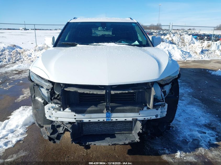 2020 Chevrolet Blazer Fwd 2Lt VIN: 3GNKBCRSXLS700458 Lot: 43919654