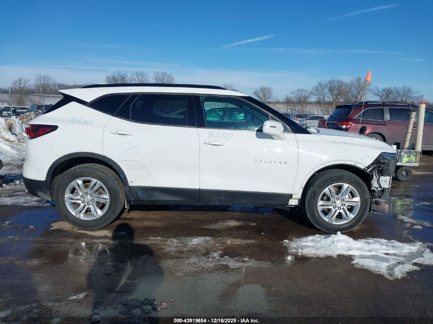 2020 Chevrolet Blazer Fwd 2Lt VIN: 3GNKBCRSXLS700458 Lot: 43919654