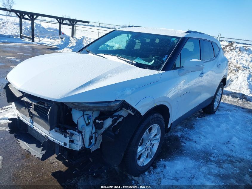 2020 Chevrolet Blazer Fwd 2Lt VIN: 3GNKBCRSXLS700458 Lot: 43919654