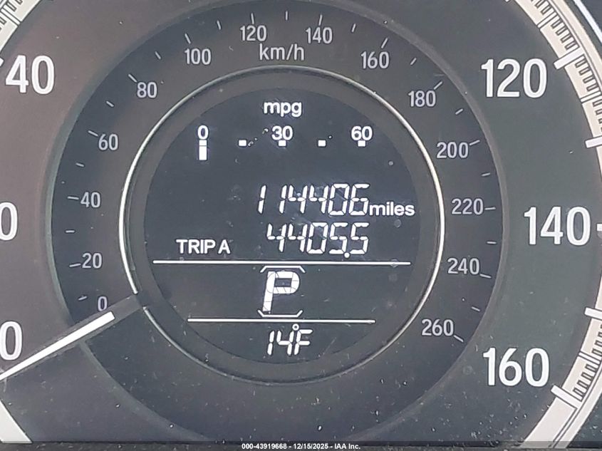 2017 Honda Accord Ex-L V6 VIN: 1HGCR3F8XHA037761 Lot: 43919668