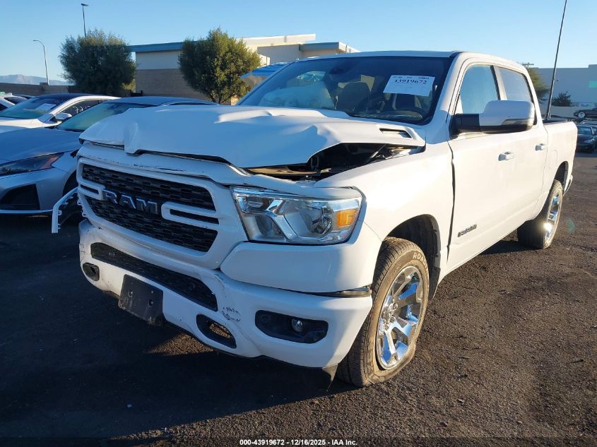 2023 Ram 1500 Big Horn 4X4 5'7 Box VIN: 1C6SRFFT5PN655973 Lot: 43919672