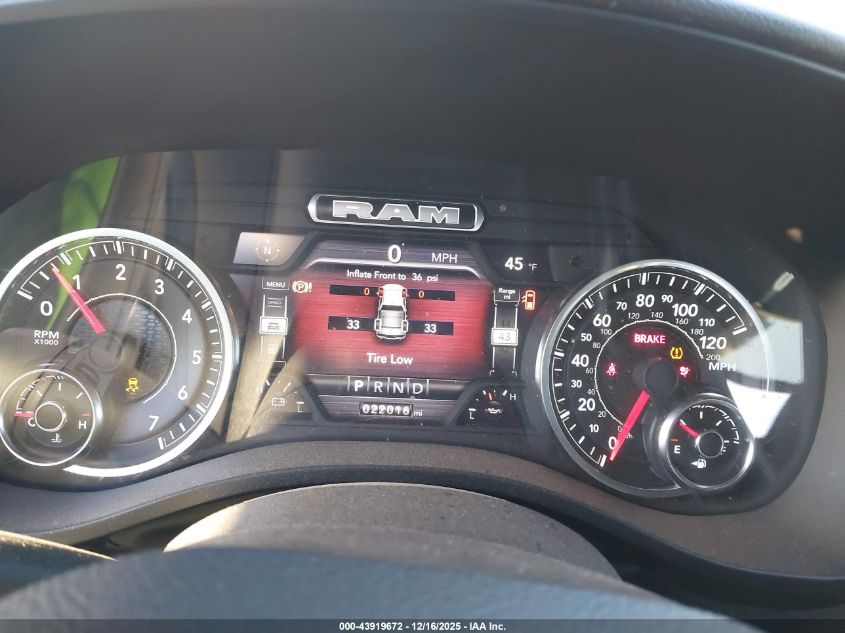 2023 Ram 1500 Big Horn 4X4 5'7 Box VIN: 1C6SRFFT5PN655973 Lot: 43919672