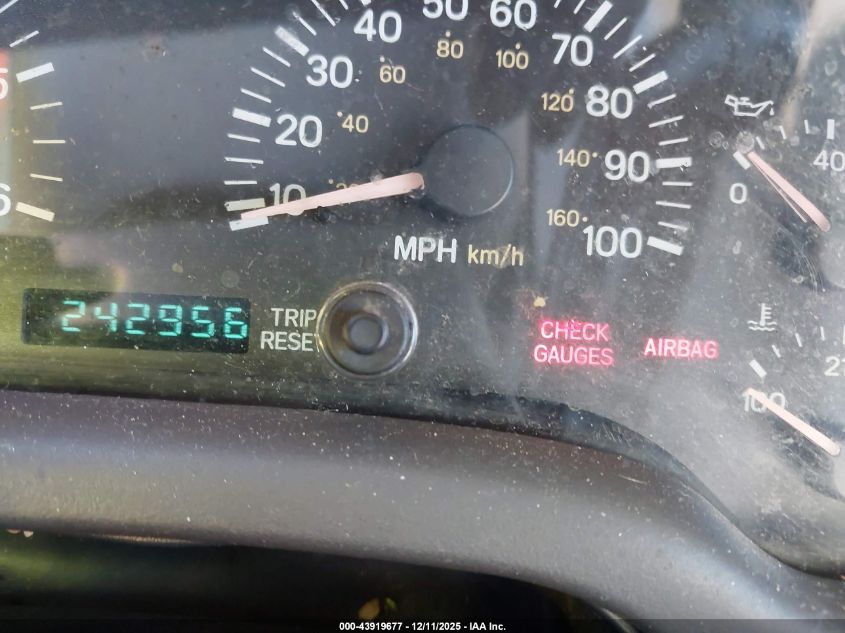 2001 Jeep Cherokee Sport VIN: 1J4FT48S21L600706 Lot: 43919677