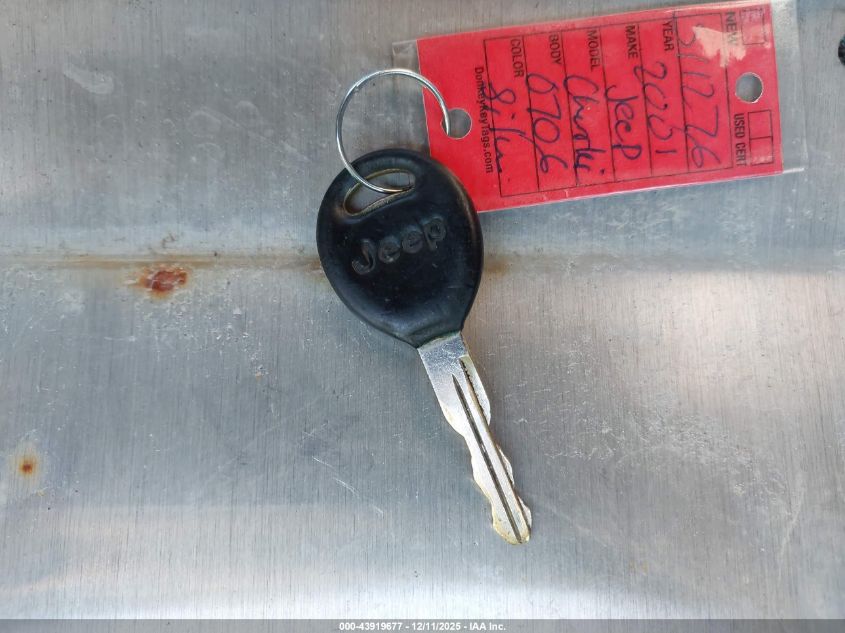 2001 Jeep Cherokee Sport VIN: 1J4FT48S21L600706 Lot: 43919677