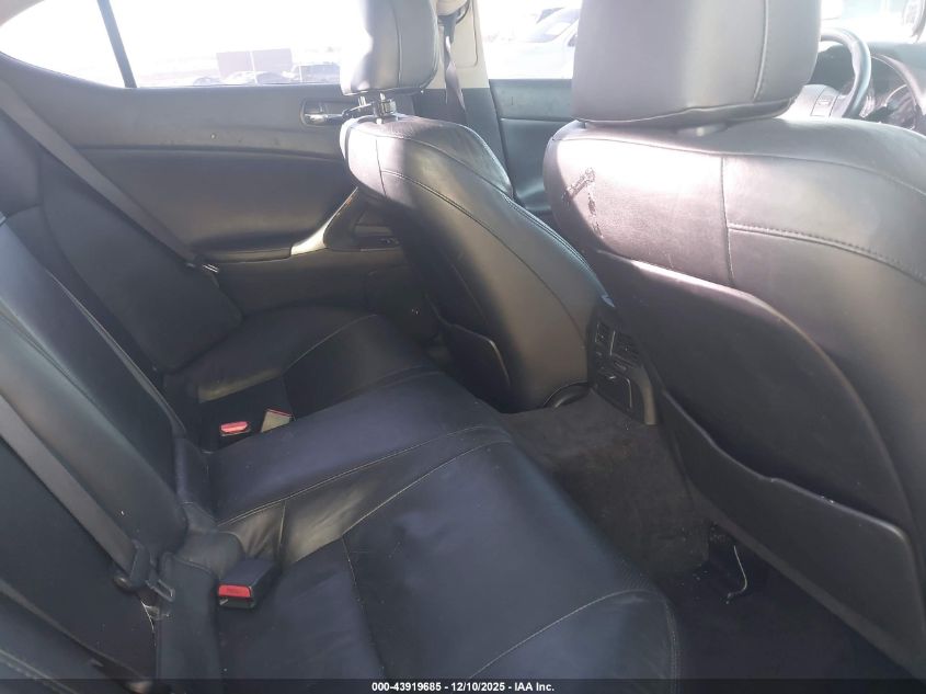 2007 Lexus Is 250 VIN: JTHBK262375029849 Lot: 43919685