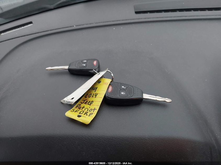 2014 Jeep Patriot Sport VIN: 1C4NJPBA8ED552203 Lot: 43919689