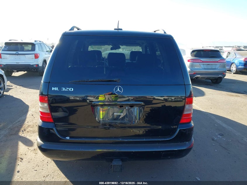 2001 Mercedes-Benz Ml 320 VIN: 4JGAB54E81A223881 Lot: 43919692