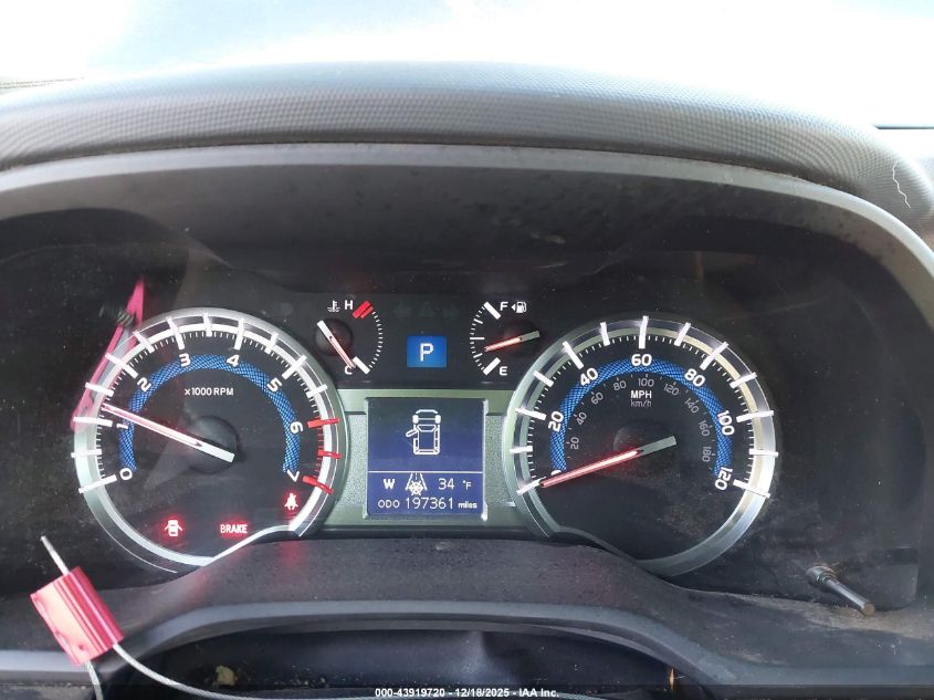 2016 Toyota 4Runner Sr5 Premium VIN: JTEBU5JR7G5296036 Lot: 43919720