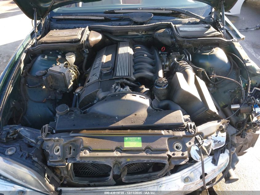 1998 BMW 528I VIN: WBADD6327WBW31201 Lot: 43919739