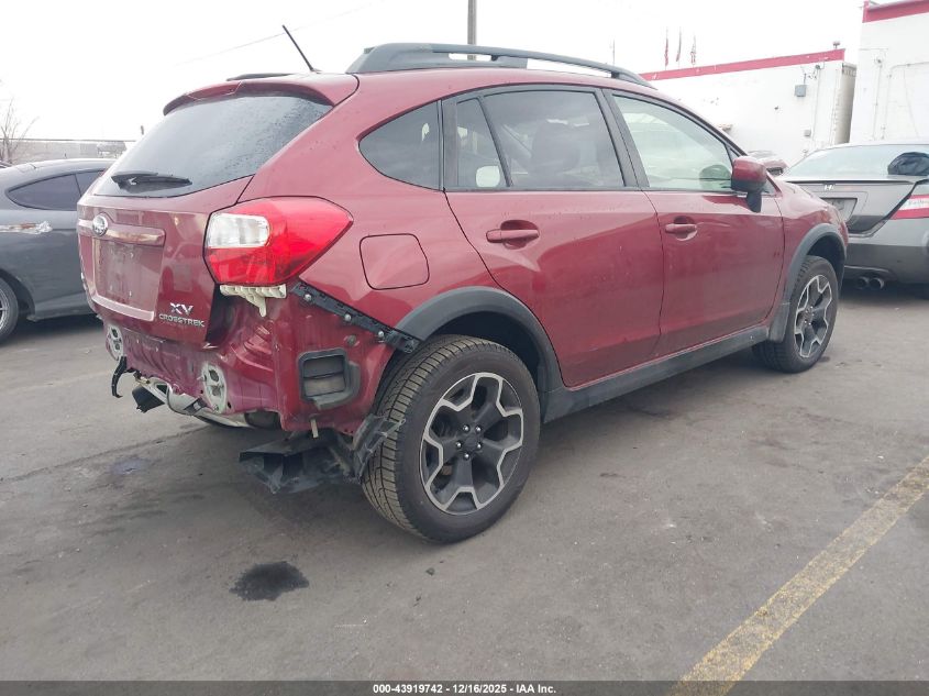 2014 Subaru Xv Crosstrek 2.0I Premium VIN: JF2GPAVC3E8209522 Lot: 43919742
