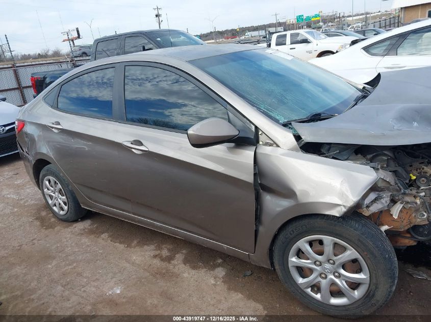 2014 Hyundai Accent Gls VIN: KMHCT4AE5EU658740 Lot: 43919747