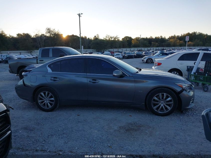 2017 Infiniti Q50 3.0T Signature Edition VIN: JN1EV7AR5HM841655 Lot: 43919762