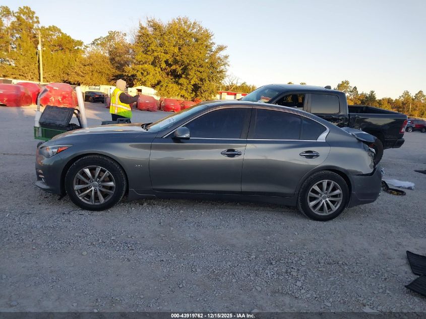 2017 Infiniti Q50 3.0T Signature Edition VIN: JN1EV7AR5HM841655 Lot: 43919762
