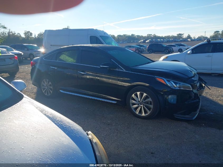2016 Hyundai Sonata Sport VIN: 5NPE34AF5GH399198 Lot: 43919770
