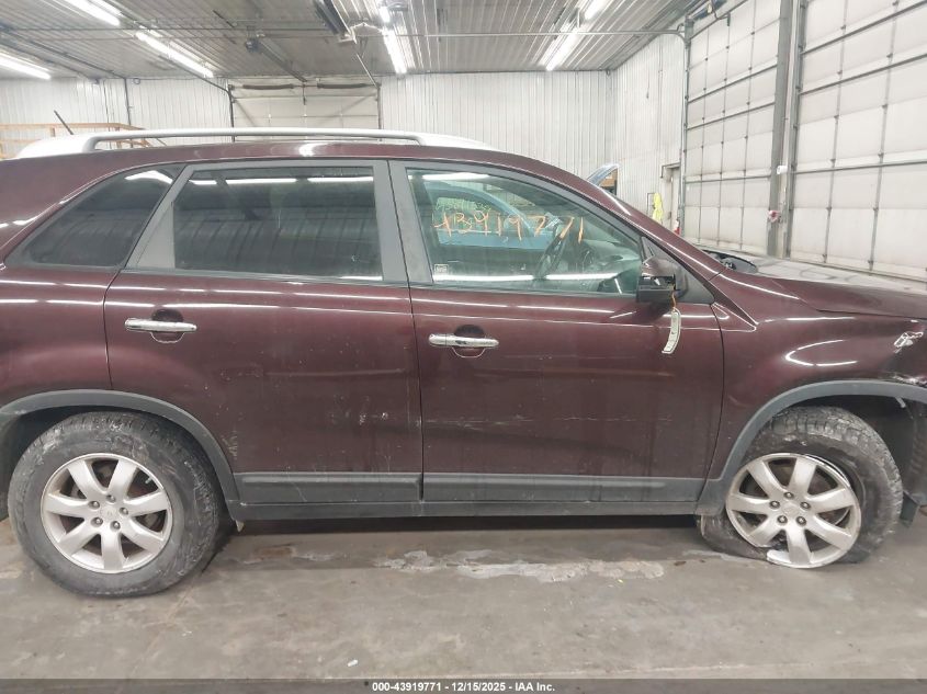 2011 Kia Sorento Lx VIN: 5XYKT4A19BG154430 Lot: 43919771
