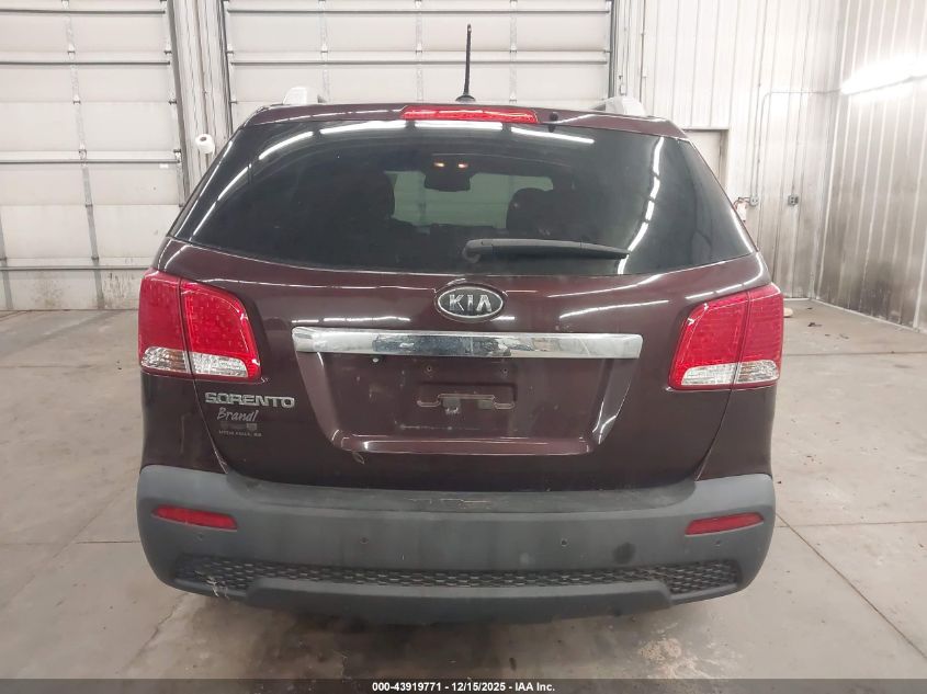 2011 Kia Sorento Lx VIN: 5XYKT4A19BG154430 Lot: 43919771