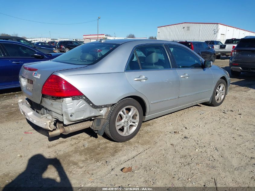 2006 Honda Accord 2.4 Ex VIN: 1HGCM56886A127210 Lot: 43919772