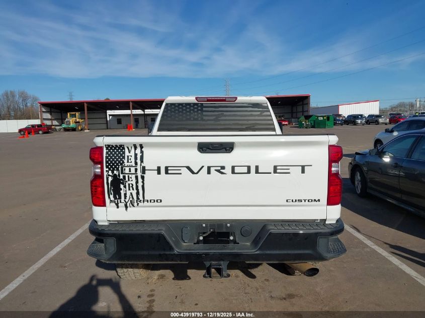 2023 Chevrolet Silverado 2500Hd 4Wd Standard Bed Custom VIN: 2GC4YME77P1718893 Lot: 43919793