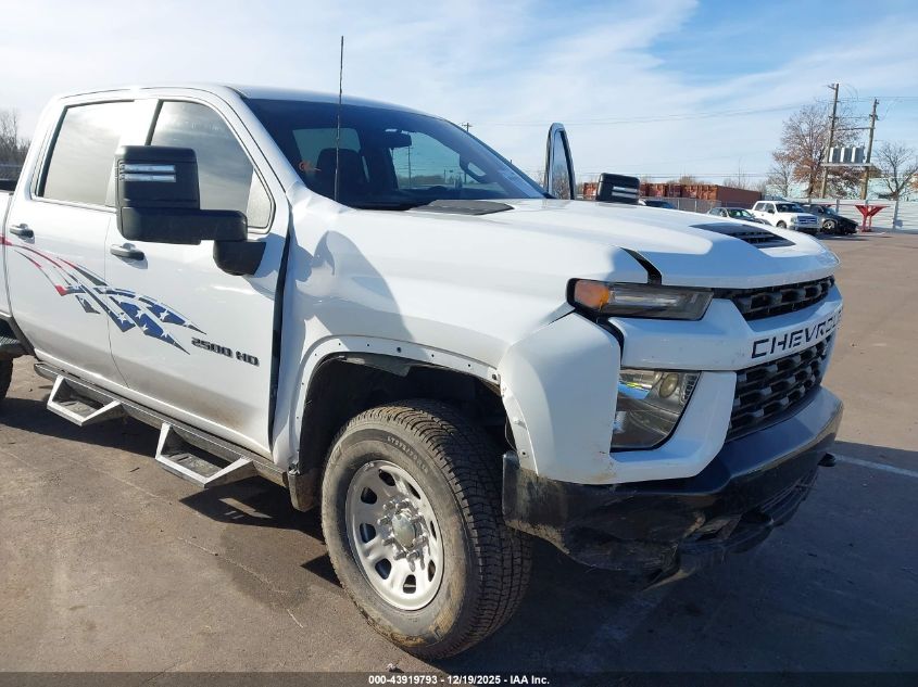 2023 Chevrolet Silverado 2500Hd 4Wd Standard Bed Custom VIN: 2GC4YME77P1718893 Lot: 43919793