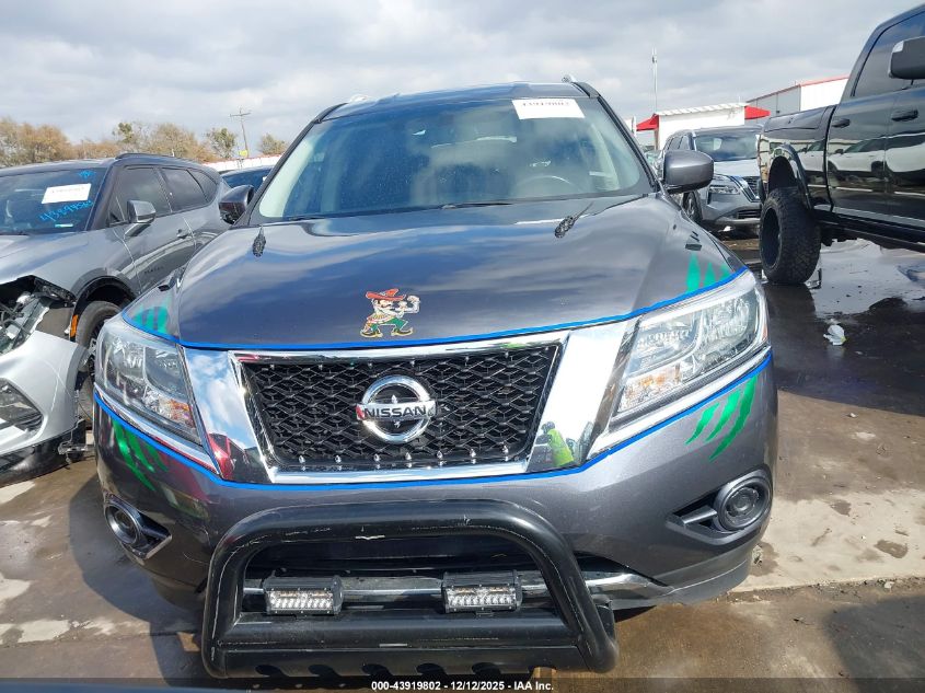 2014 Nissan Pathfinder Sv VIN: 5N1AR2MN8EC727450 Lot: 43919802