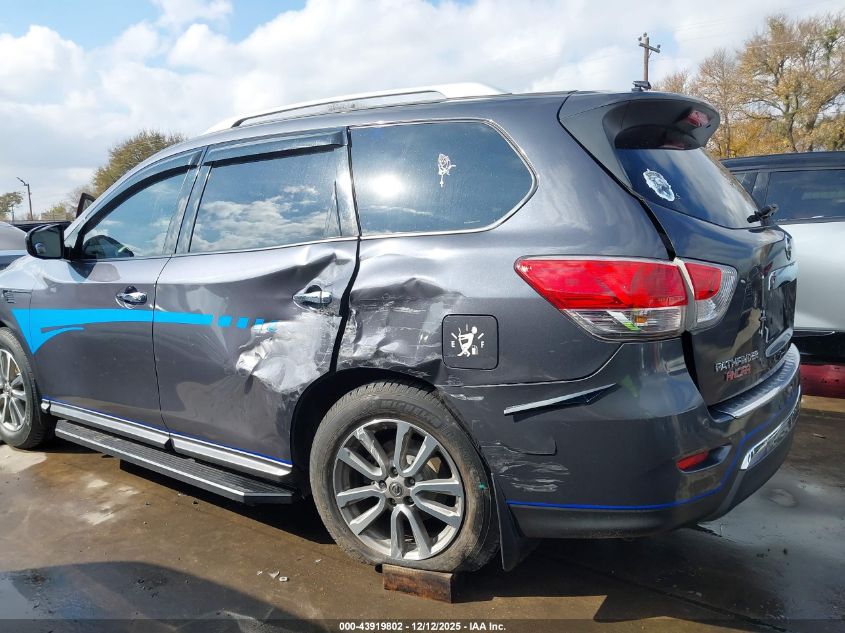 2014 Nissan Pathfinder Sv VIN: 5N1AR2MN8EC727450 Lot: 43919802