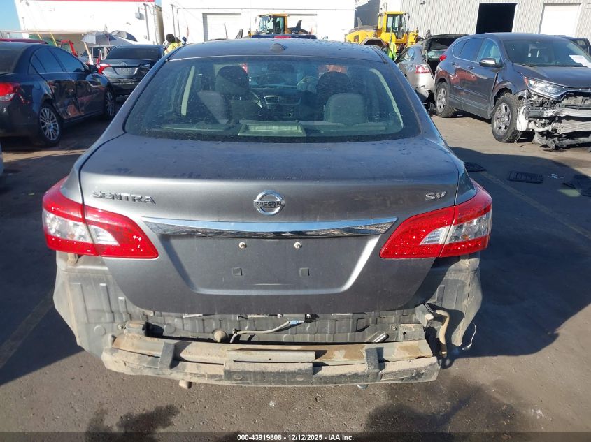 2015 Nissan Sentra Fe+ S/S/Sl/Sr/Sv VIN: 3N1AB7AP8FL652091 Lot: 43919808