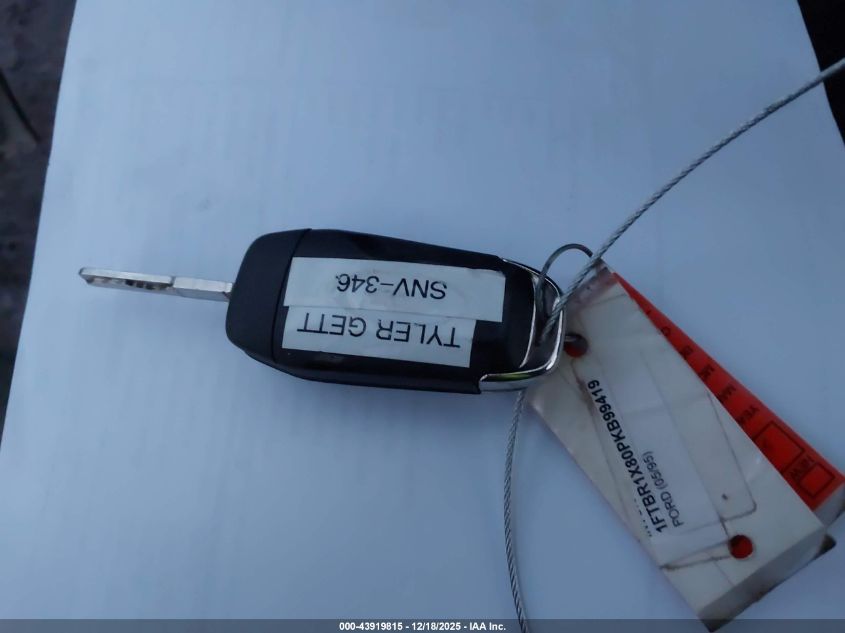 2023 Ford Transit-250 VIN: 1FTBR1X80PKB99419 Lot: 43919815