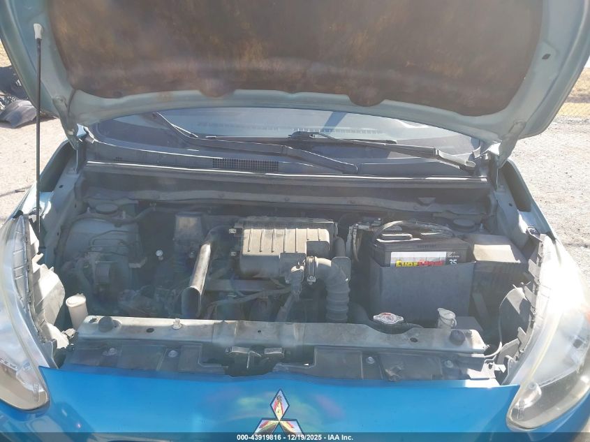 2015 Mitsubishi Mirage Es VIN: ML32A4HJ1FH007482 Lot: 43919816