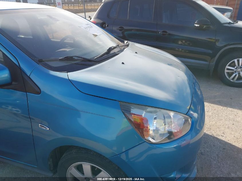 2015 Mitsubishi Mirage Es VIN: ML32A4HJ1FH007482 Lot: 43919816