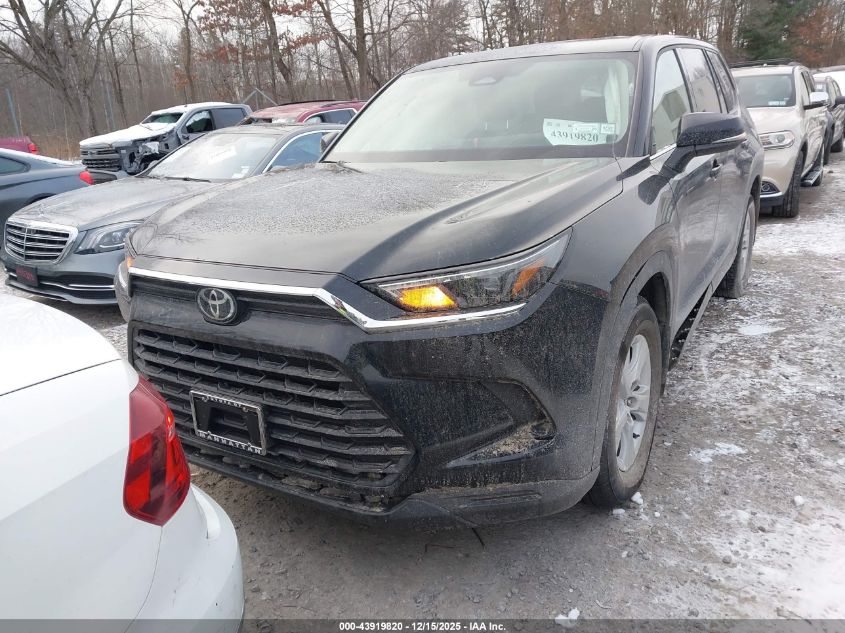 2025 Toyota Grand Highlander Le VIN: 5TDAAAB54SS095386 Lot: 43919820