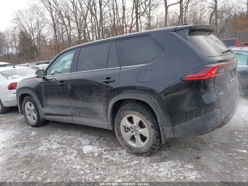 2025 Toyota Grand Highlander Le VIN: 5TDAAAB54SS095386 Lot: 43919820