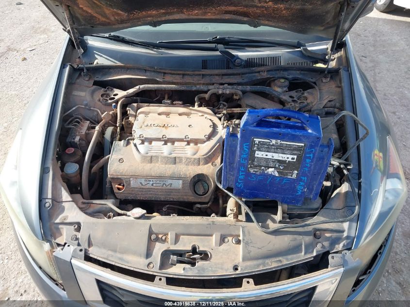 2010 Honda Accord 3.5 Ex-L VIN: 1HGCP3F85AA015291 Lot: 43919838