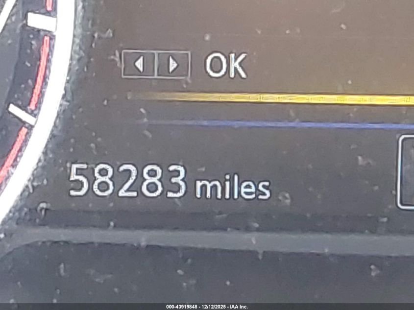 2020 Nissan Maxima Sv Xtronic Cvt VIN: 1N4AA6CV9LC382324 Lot: 43919848