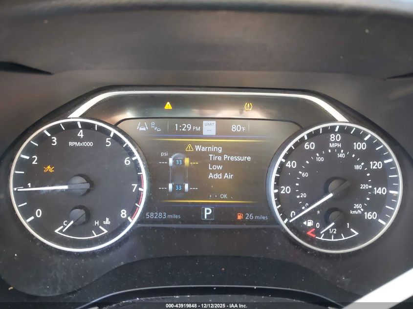 2020 Nissan Maxima Sv Xtronic Cvt VIN: 1N4AA6CV9LC382324 Lot: 43919848