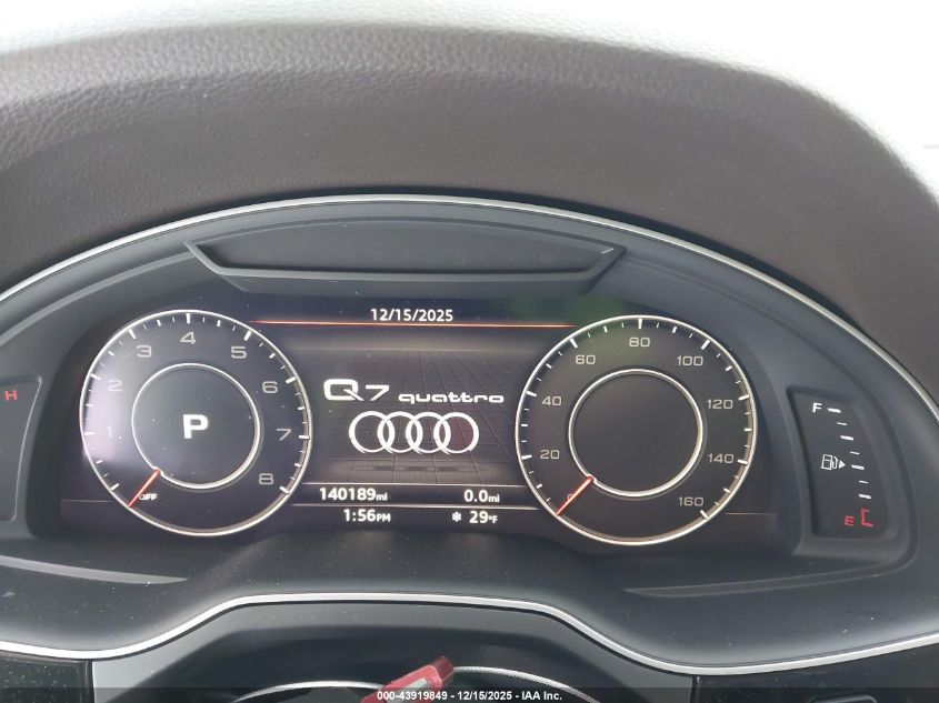2019 Audi Q7 55 Premium VIN: WA1LAAF75KD005883 Lot: 43919849
