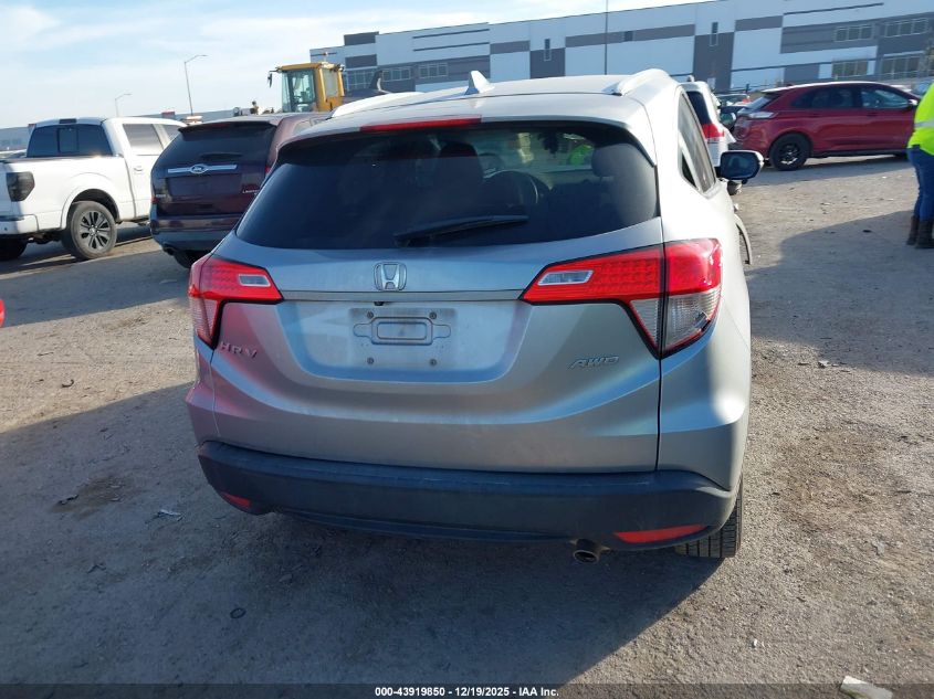 2022 Honda Hr-V Awd Ex VIN: 3CZRU6H5XNM739602 Lot: 43919850