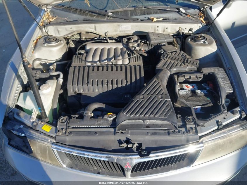 2000 Mitsubishi Diamante Ls VIN: 6MMAP67PXYT004045 Lot: 43919852