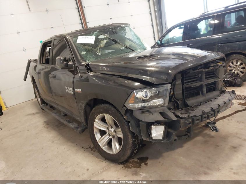 2016 Ram 1500 Sport VIN: 1C6RR7UT4GS105768 Lot: 43919863