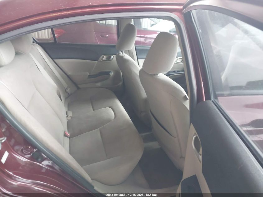 2012 Honda Civic Lx VIN: 2HGFB2F50CH536564 Lot: 43919866