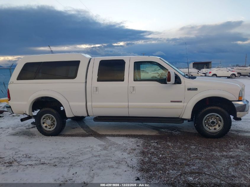2003 Ford F-350 Lariat/Xl/Xlt VIN: 1FTSW31PX3EB94824 Lot: 43919886