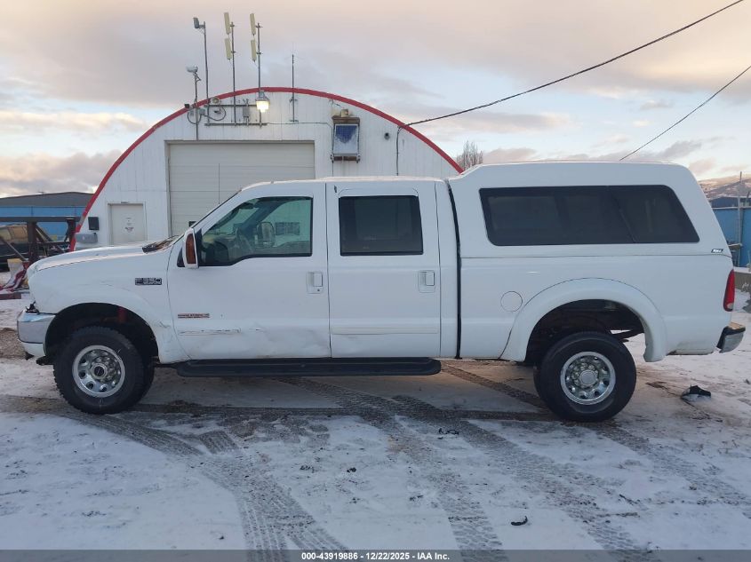 2003 Ford F-350 Lariat/Xl/Xlt VIN: 1FTSW31PX3EB94824 Lot: 43919886