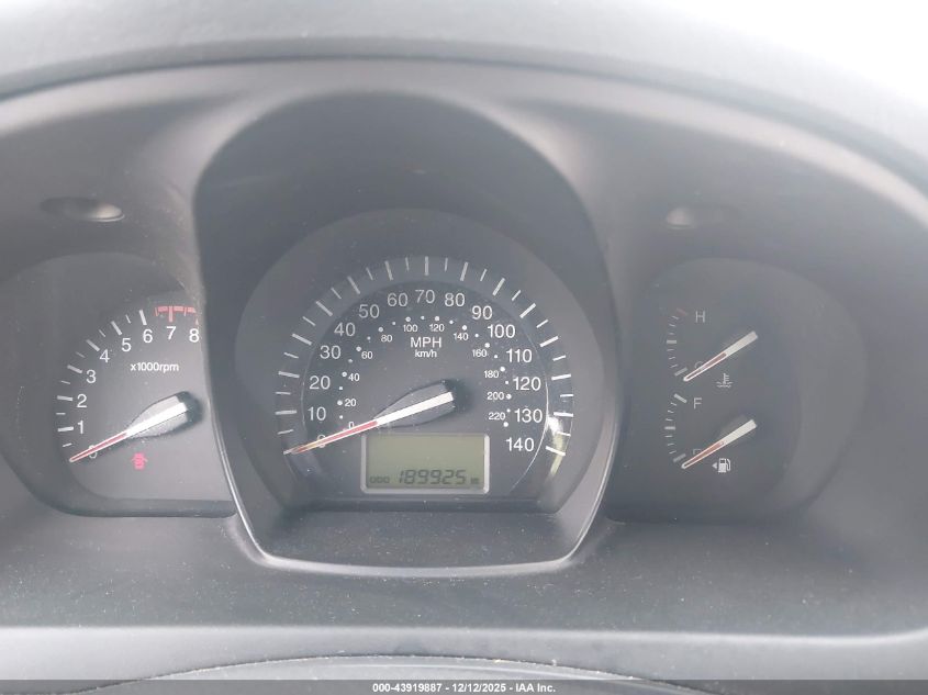 2008 Kia Spectra Ex VIN: KNAFE121685551715 Lot: 43919887