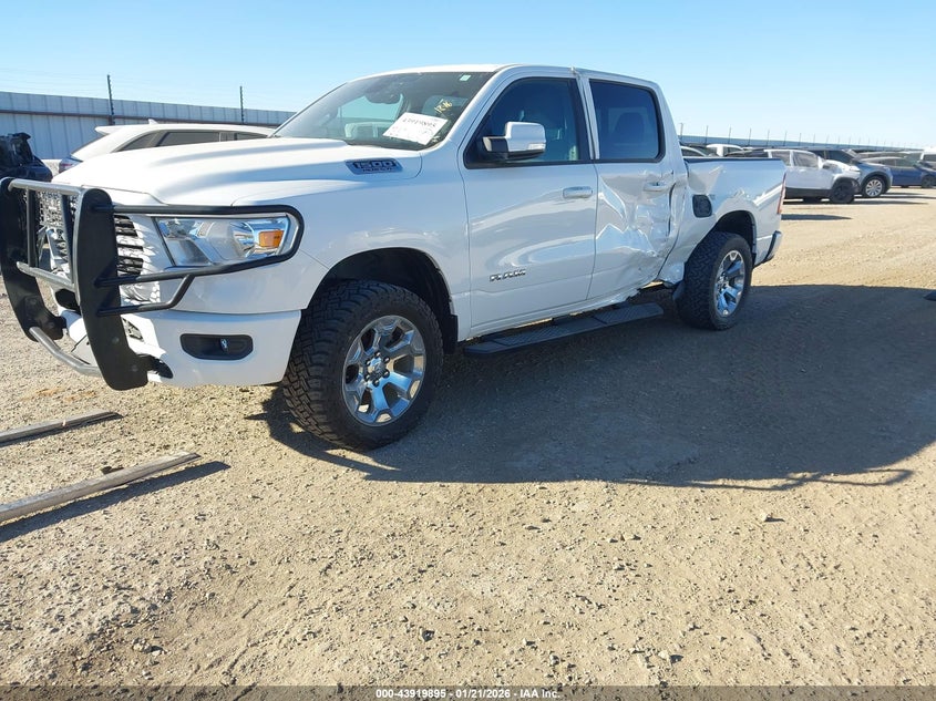 Vin: 1c6rreft8kn884570, lot: 44415503, ram 1500 big horn/lone star  4x2 5'7 box 20192