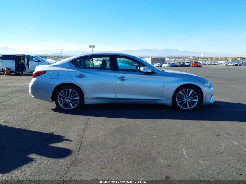 2018 Infiniti Q50 3.0T Luxe VIN: JN1EV7AR8JM442292 Lot: 43919911