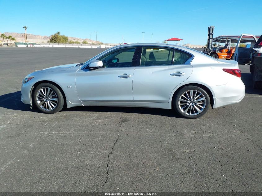 2018 Infiniti Q50 3.0T Luxe VIN: JN1EV7AR8JM442292 Lot: 43919911